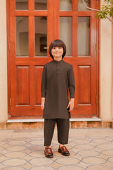 SHALWAR KAMEEZ FOR KIDS | MOCHA BROWN
