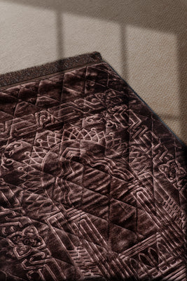 Prayer Mat Pure Elegance | Brown | Cushioned