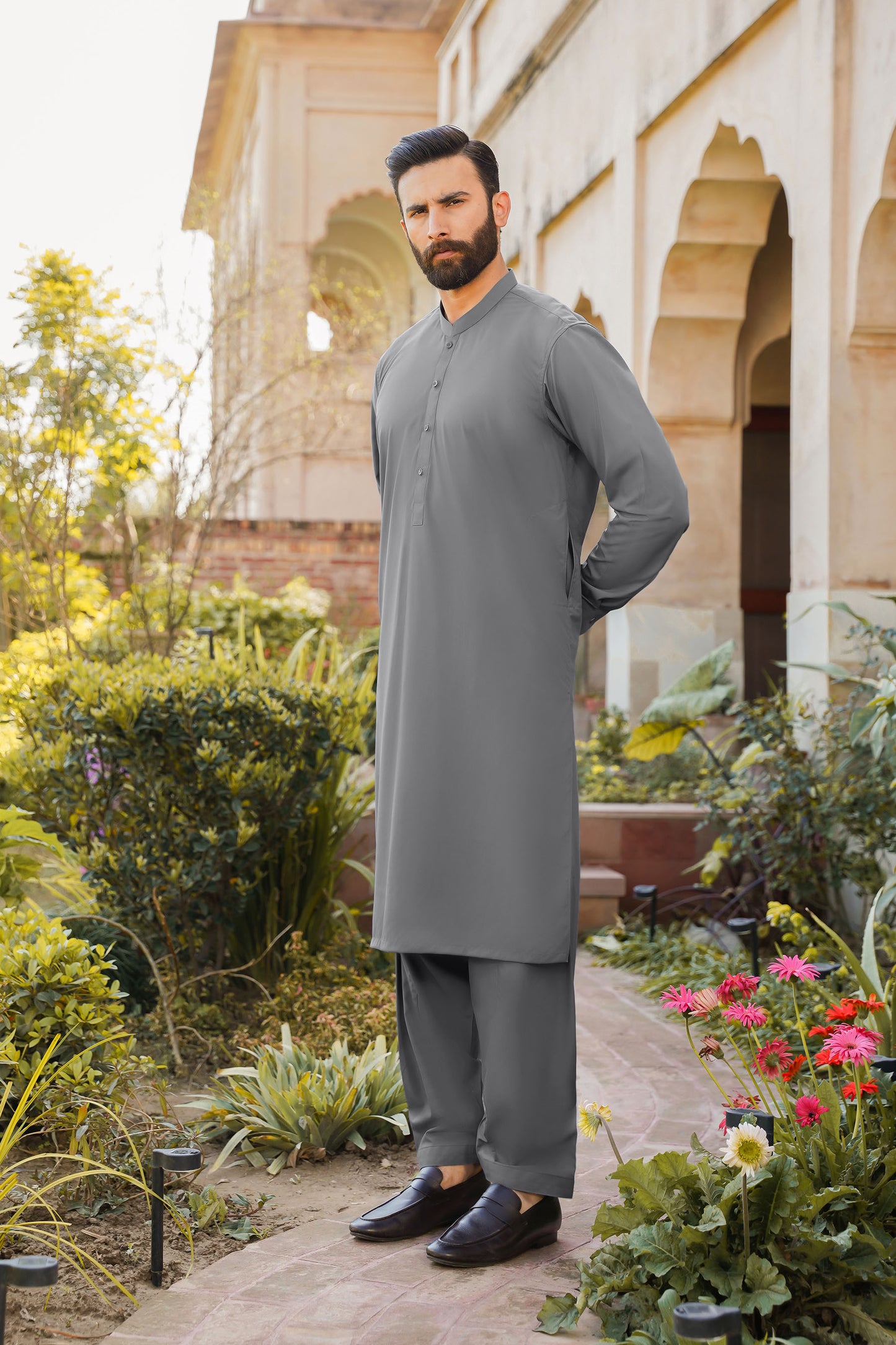 SHALWAR KAMEEZ FOR MEN | URBAN GREY