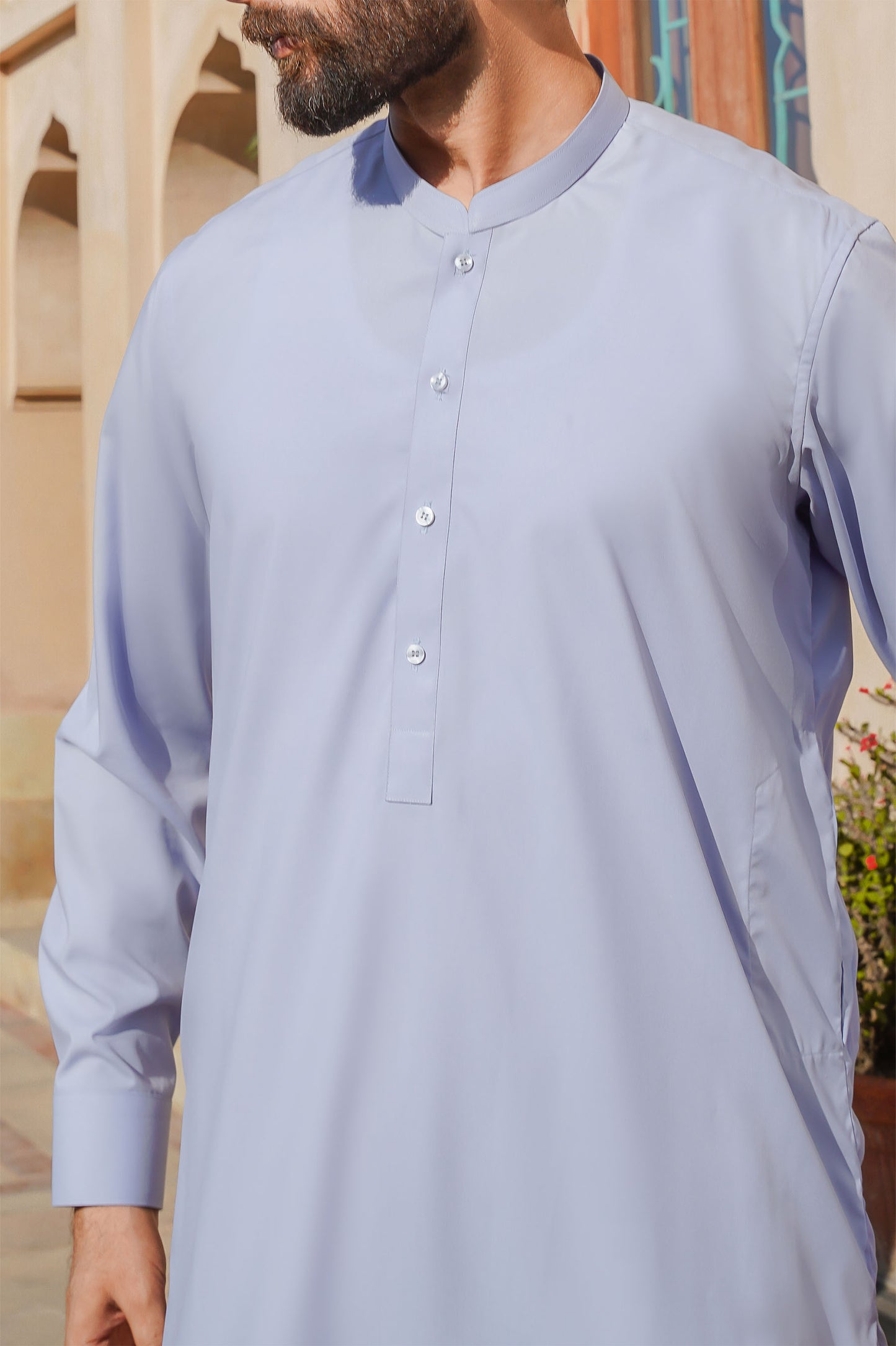 SHALWAR KAMEEZ FOR MEN | ICE BLUE