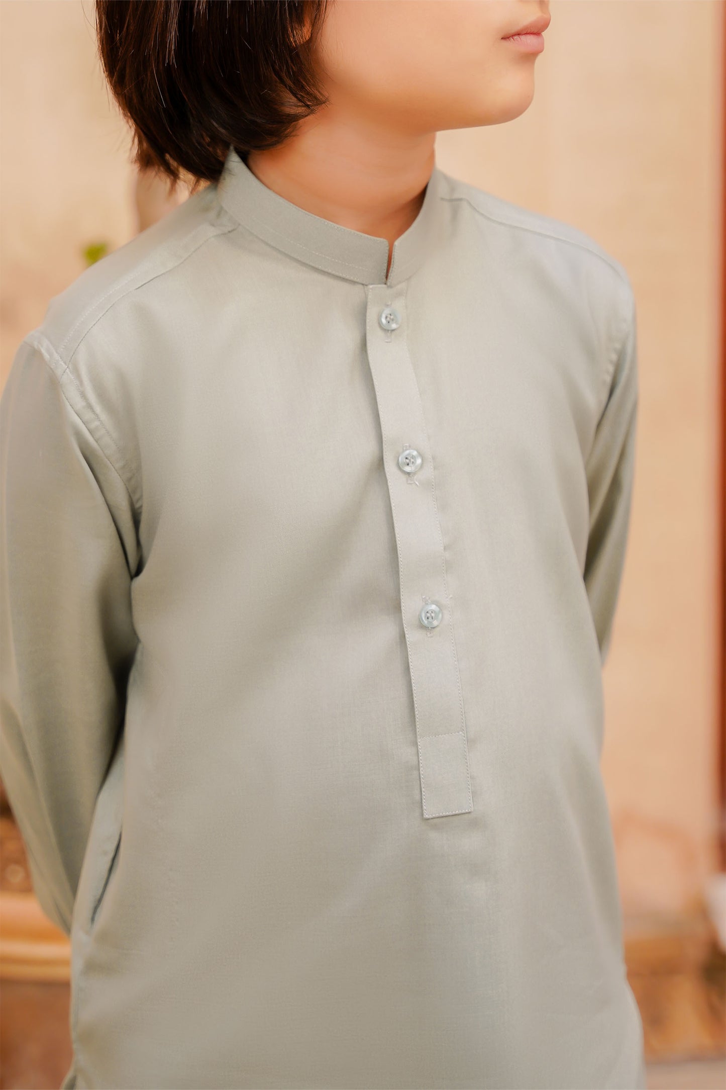 SHALWAR KAMEEZ FOR KIDS | CELERY GREEN