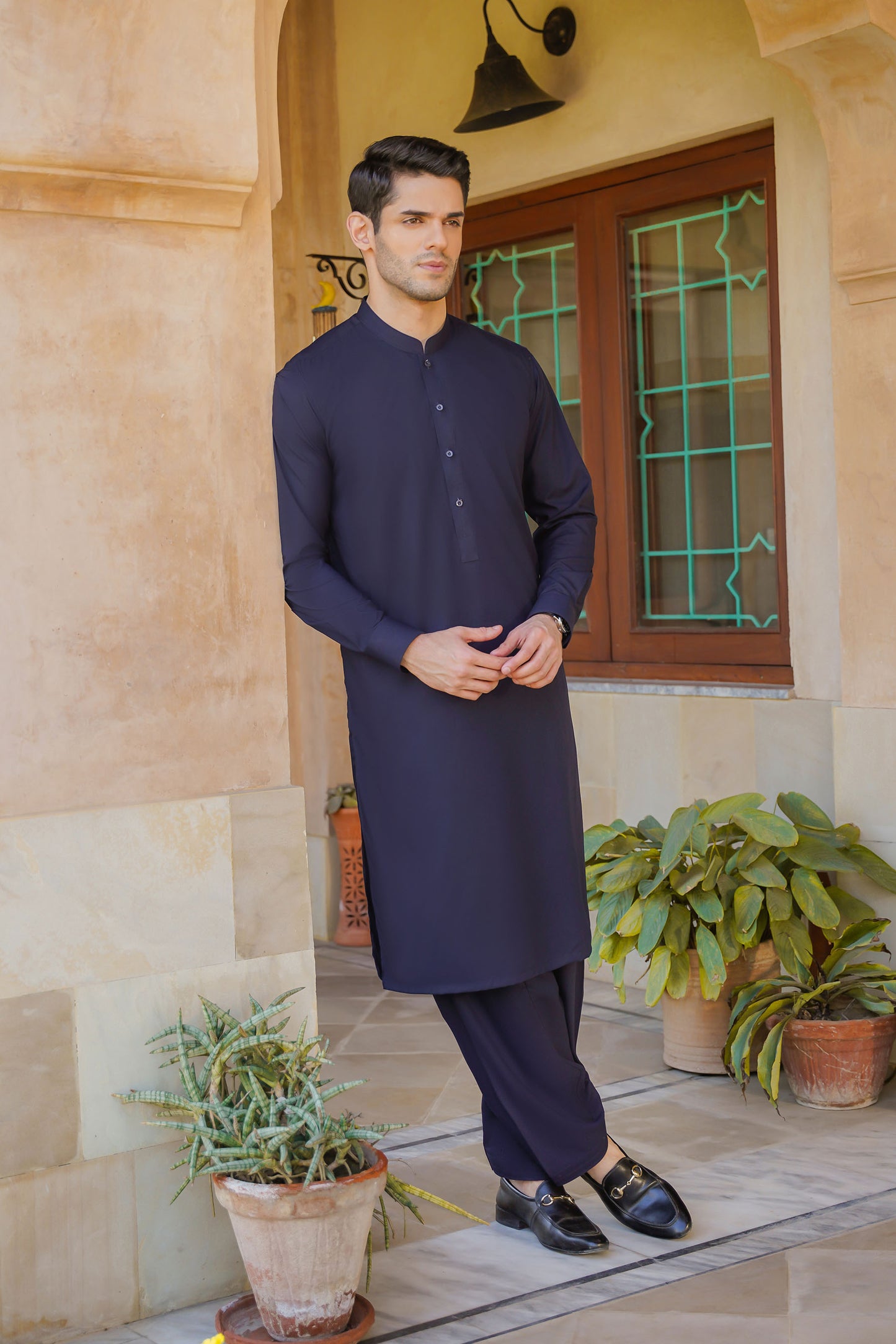 SHALWAR KAMEEZ FOR MEN | REGAL BLUE