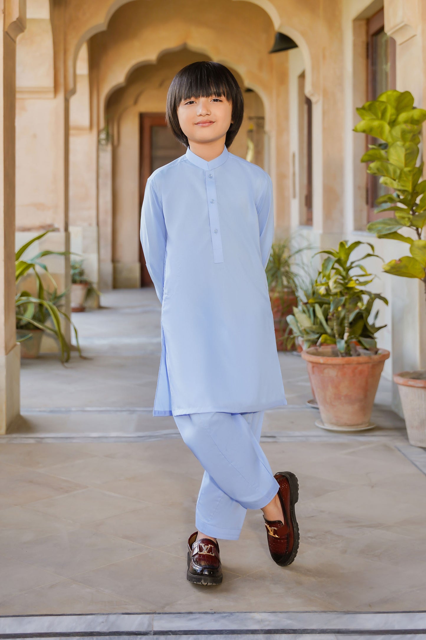SHALWAR KAMEEZ FOR KIDS | BABY BLUE