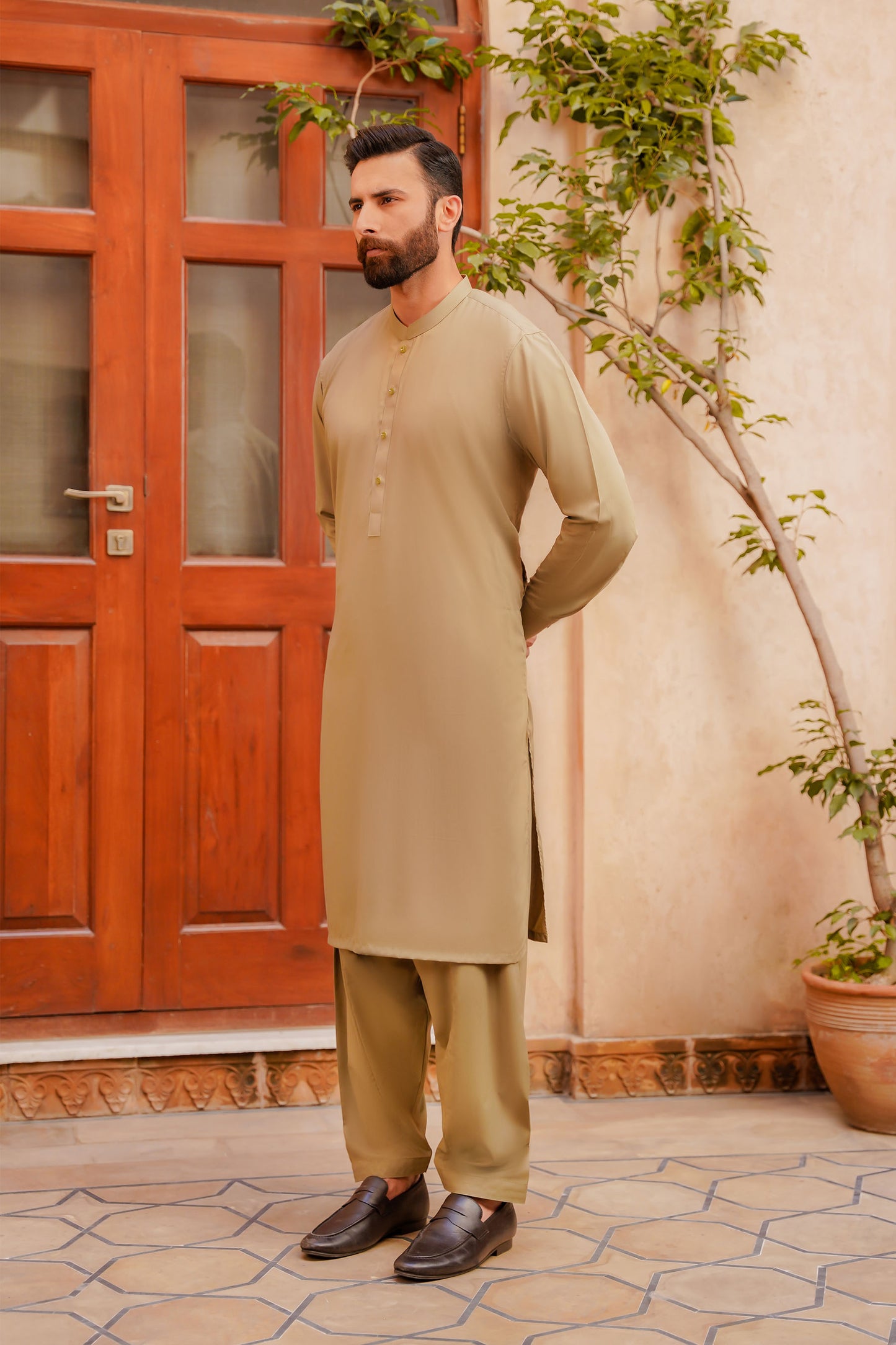SHALWAR KAMEEZ FOR MEN | MINT GREEN