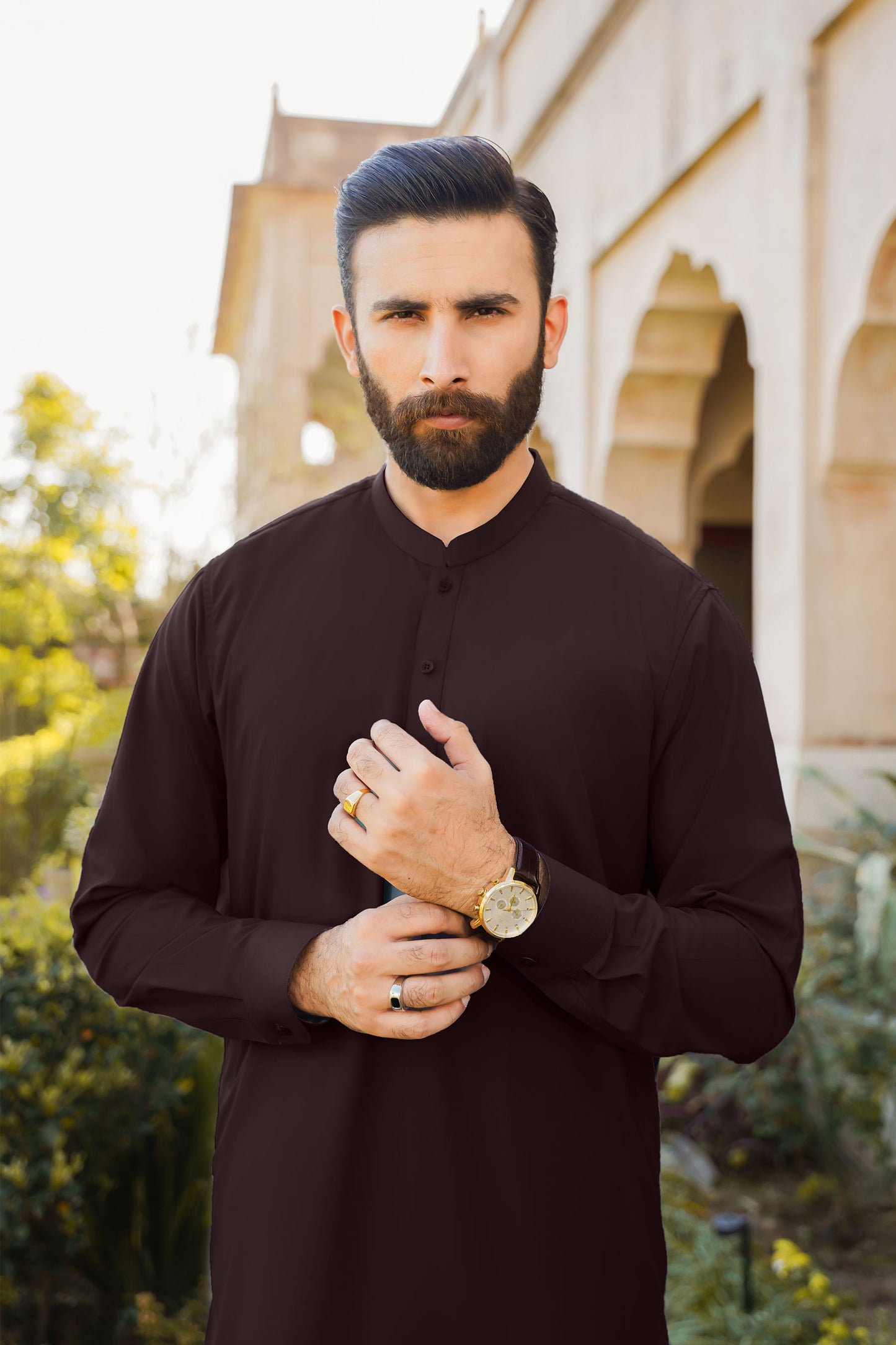 SHALWAR KAMEEZ FOR MEN | ROYAL MAROON