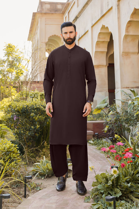 SHALWAR KAMEEZ FOR MEN | ROYAL MAROON