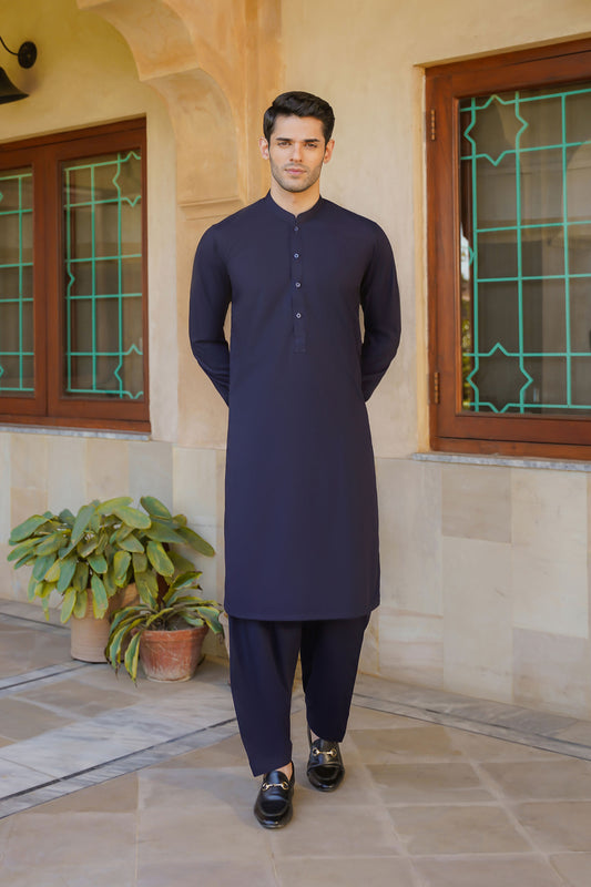 SHALWAR KAMEEZ FOR MEN | REGAL BLUE