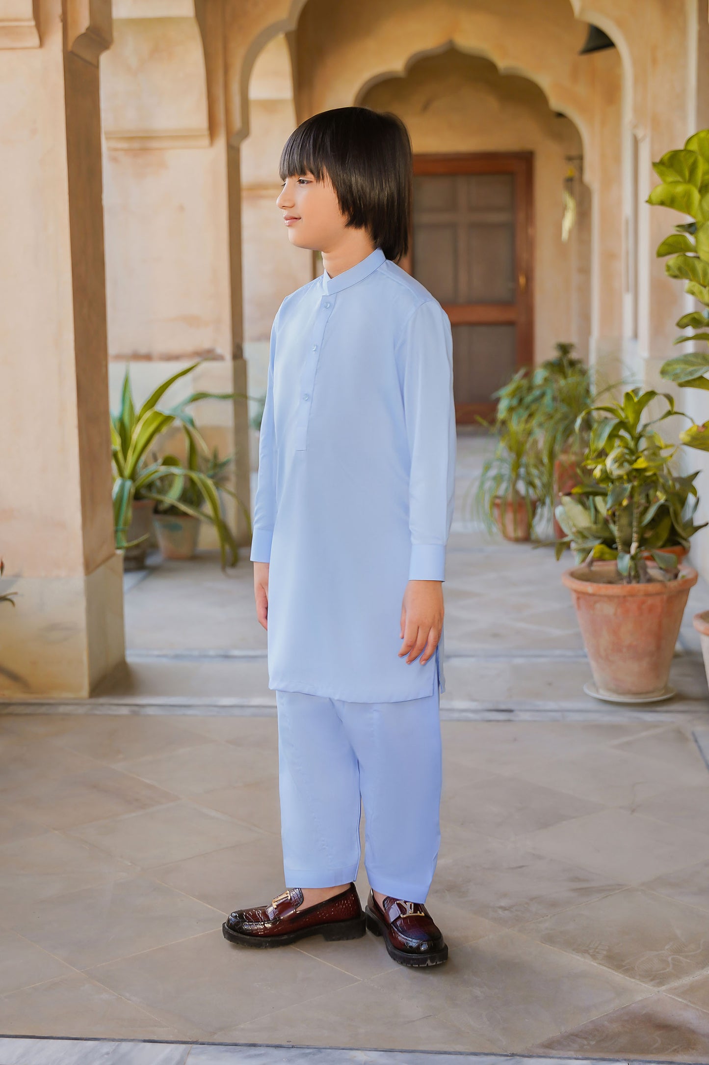 SHALWAR KAMEEZ FOR KIDS | BABY BLUE