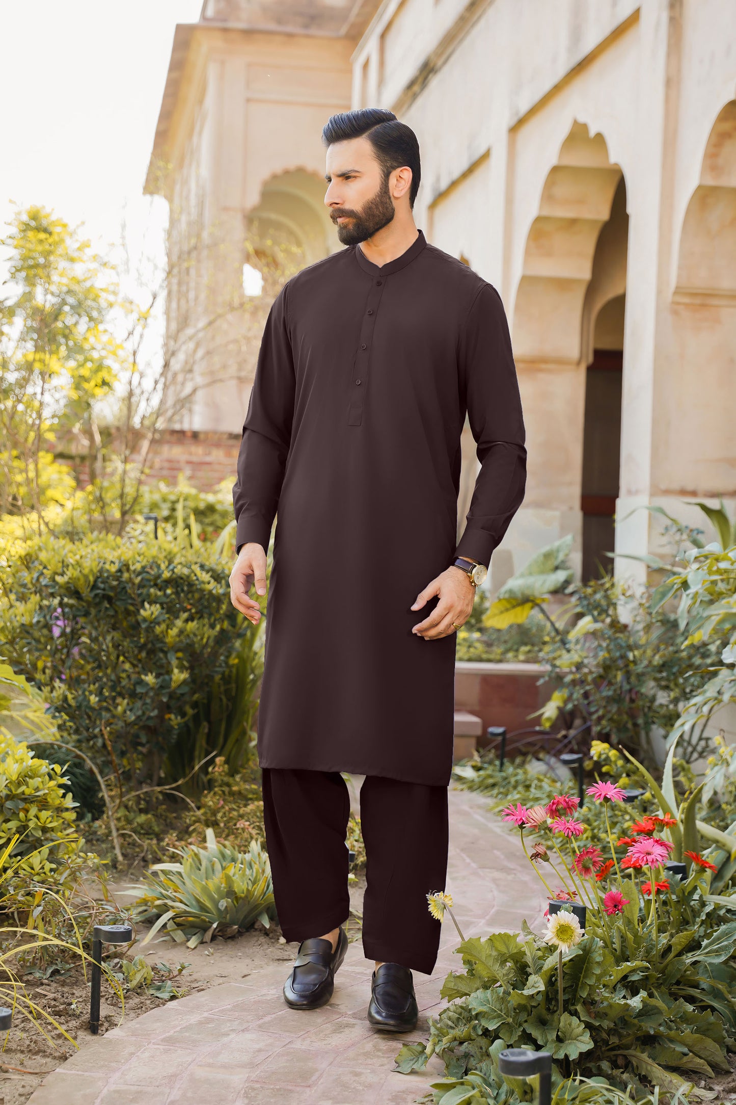 SHALWAR KAMEEZ FOR MEN | ROYAL MAROON