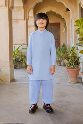 SHALWAR KAMEEZ FOR KIDS | BABY BLUE