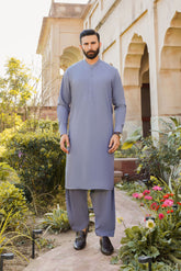 SHALWAR KAMEEZ FOR MEN | STEEL GREY