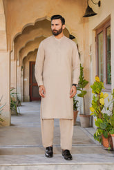 SHALWAR KAMEEZ FOR MEN | TAUPE BROWN