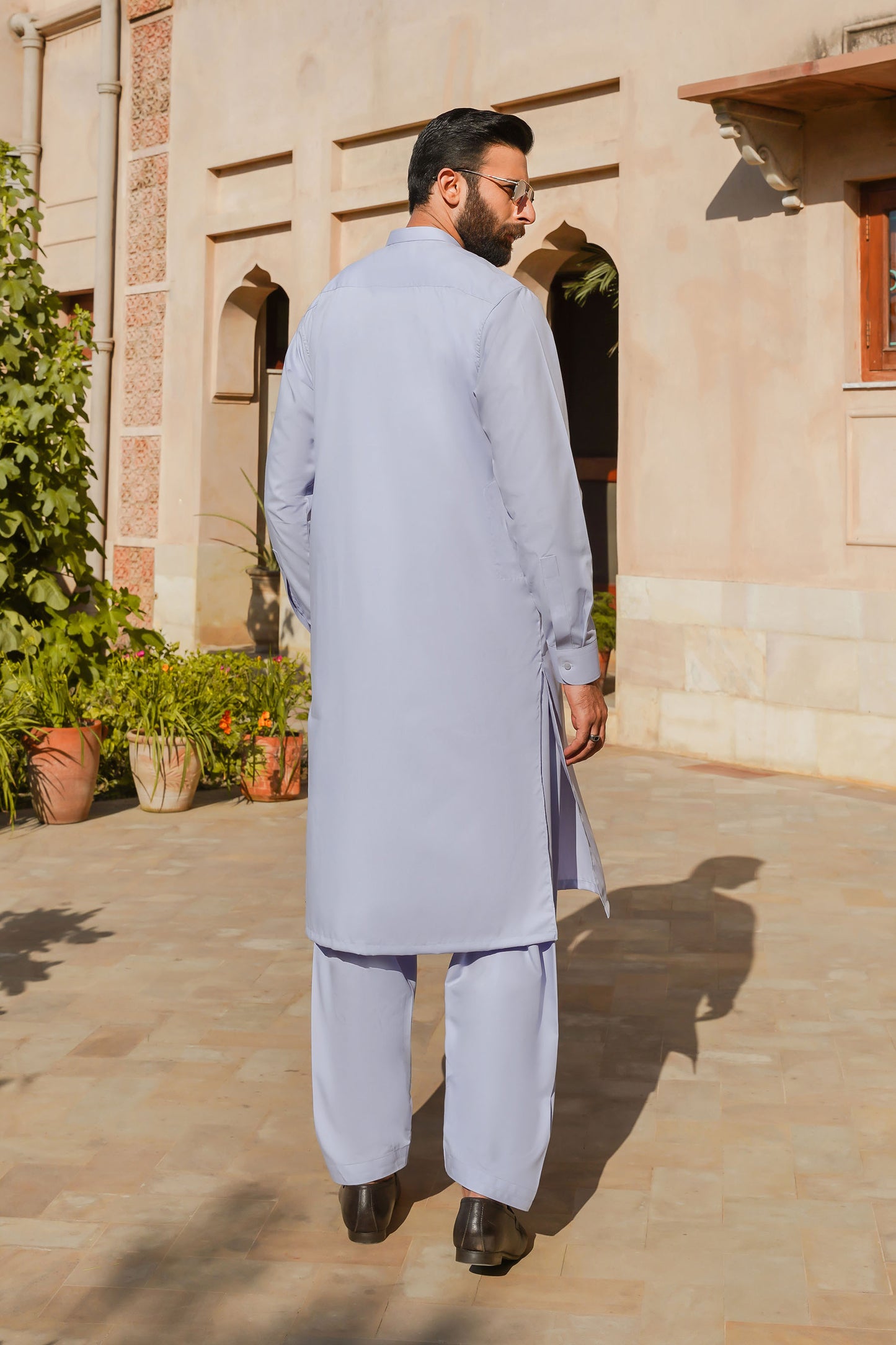 SHALWAR KAMEEZ FOR MEN | ICE BLUE