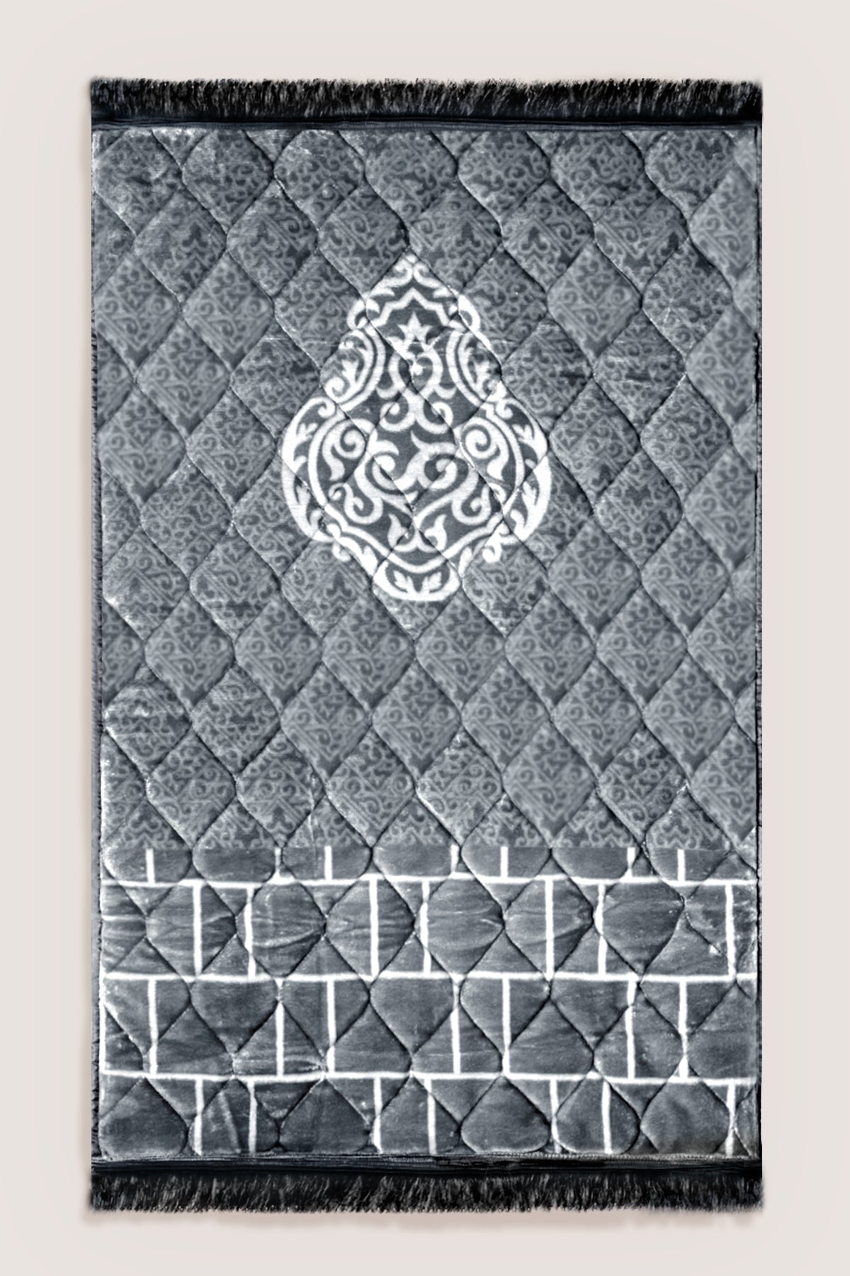 Prayer Mat Timeless Grace | Grey | Cushioned