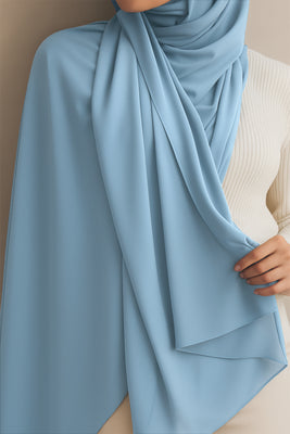 Hijab Chiffon | Sky Blue