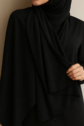 Hijab Chiffon | Black