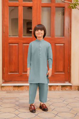 SHALWAR KAMEEZ FOR KIDS | POWDER BLUE