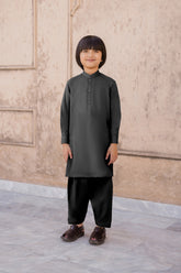 SHALWAR KAMEEZ FOR KIDS | JET BLACK