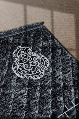 Prayer Mat Timeless Grace | Dark Grey | Cushioned