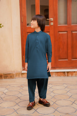 SHALWAR KAMEEZ FOR KIDS | FLEET BLUE