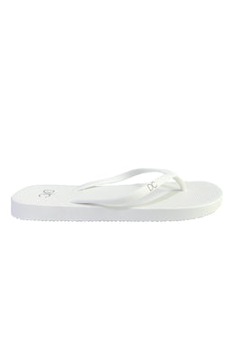 Women Flip Flops | White