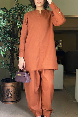 Burnt Sienna — Co-ord Set