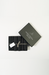 Black Monochrome Hijab - Pack of Six