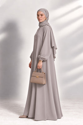 The Mandarin Collar Abaya