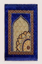 Prayer Mat Serene Essence | Blue | Cushioned