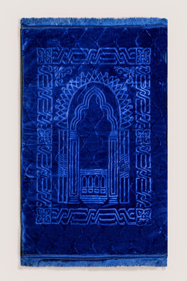 Prayer Mat Pure Elegance | Blue | Cushioned