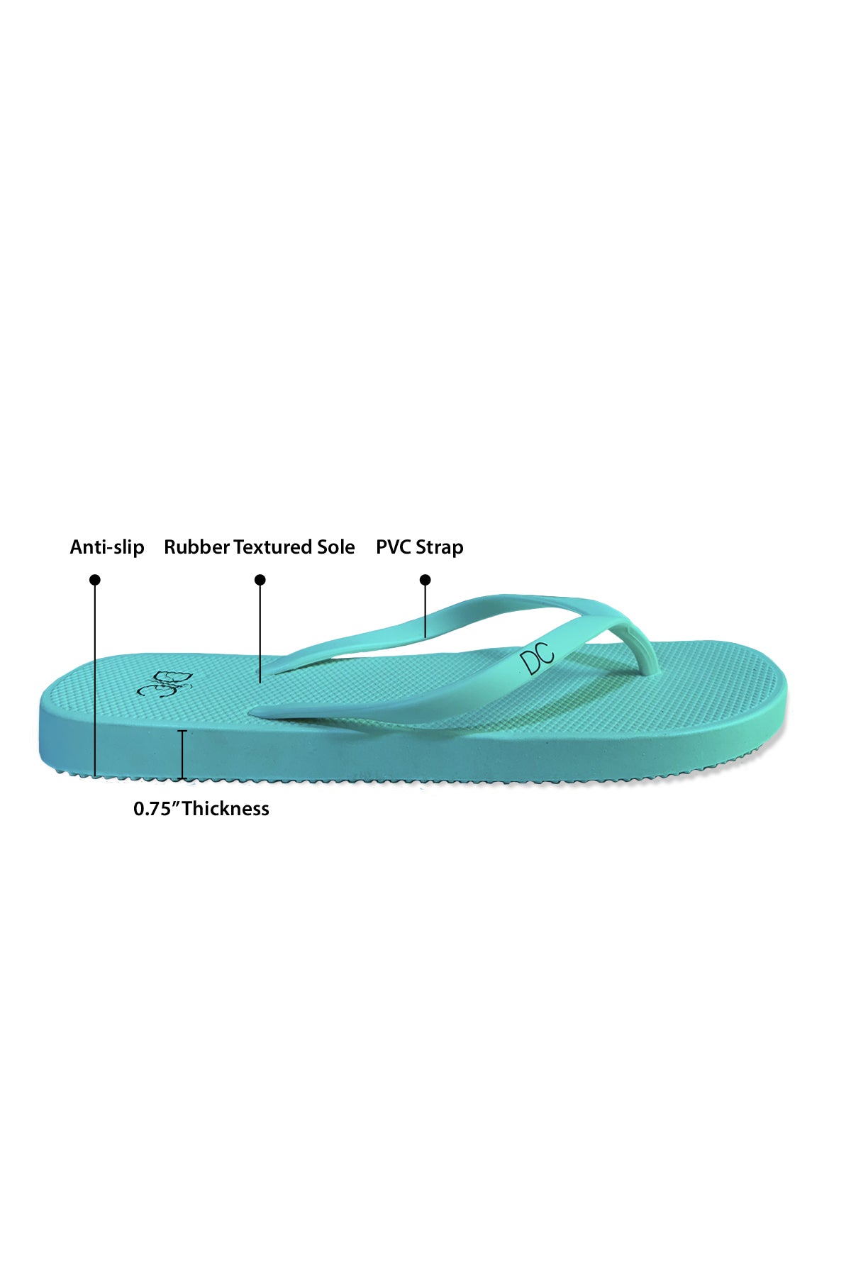 Women Flip Flops | Sky Blue