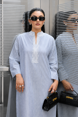 Cabana Striped Kaftan