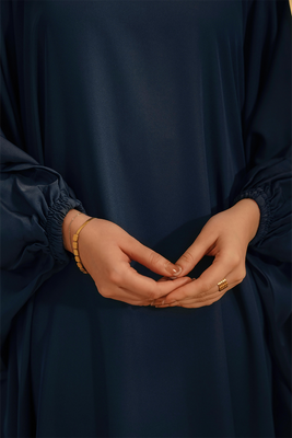 Kaftan Abaya Set | Navy