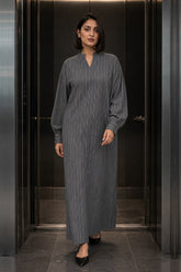 Ticking Striped Kaftan