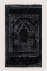 Prayer Mat Pure Elegance | Black | Cushioned