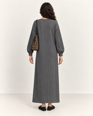 Ticking Striped Dress
