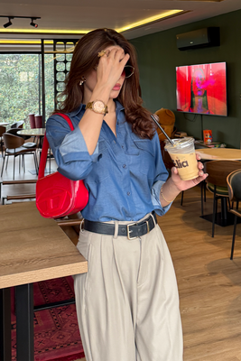 Lightweight Denim Shirt