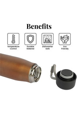 Burnt Orange Water Bottle