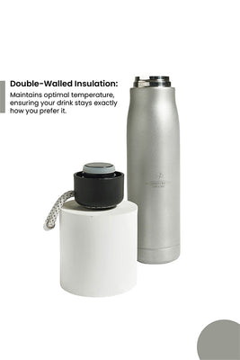Silver Water Bottle