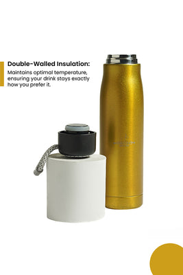 Rustic Yellow Water Bottle