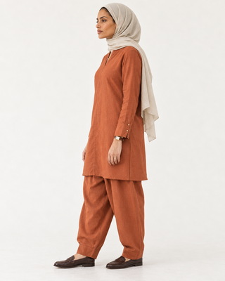 The Terracotta Tunic Set