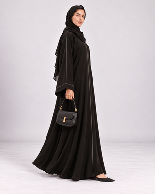 The Refined Stitch Abaya