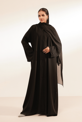 Marjan Abaya Set | Buttoned Up