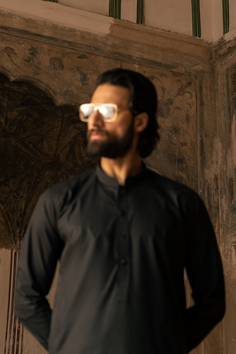 Black Cotton | Shalwar Kameez