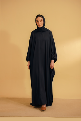 Kaftan Abaya Set | Navy