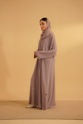 Embellished Abaya | Lilac
