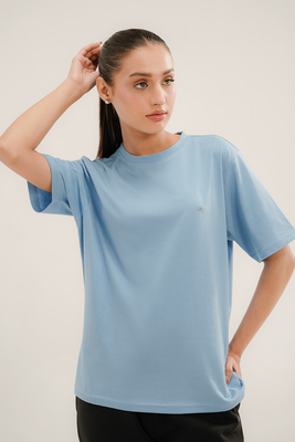 Women - Basic Blue T-Shirt