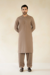 MEN SHALWAR KAMEEZ | AUBURN BROWN