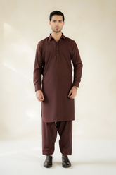 MEN SHALWAR KAMEEZ | DEEP MAROON
