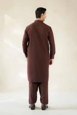 MEN SHALWAR KAMEEZ | DEEP MAROON